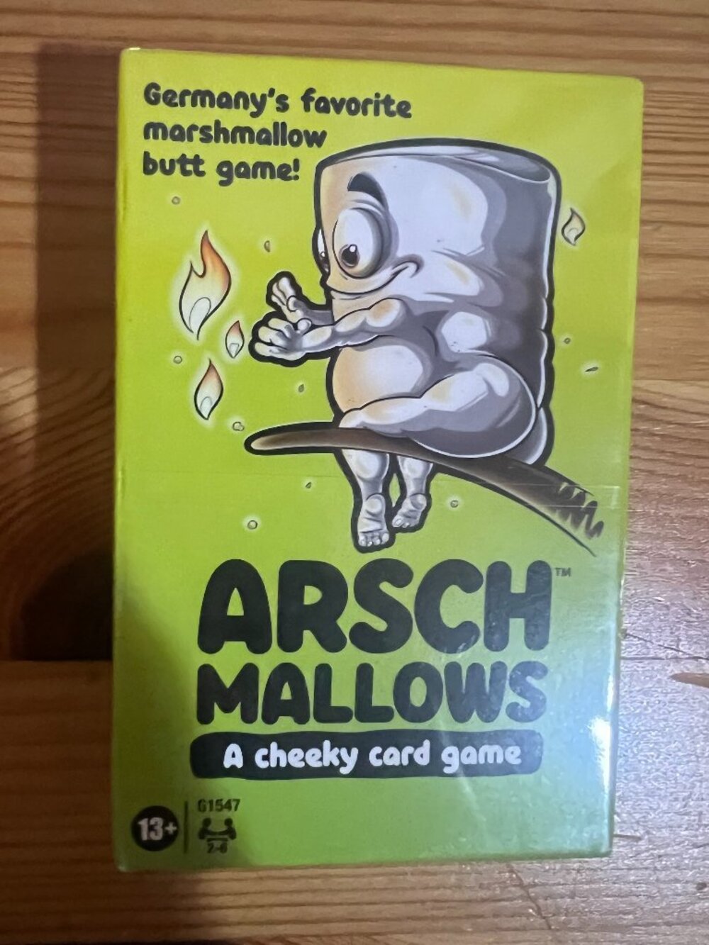 Hasbro Gaming Arschmallows Game | 2 to 6 Players | Ages 13+ Brand New $8